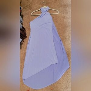 Elegant Lavender One-Shoulder Dress